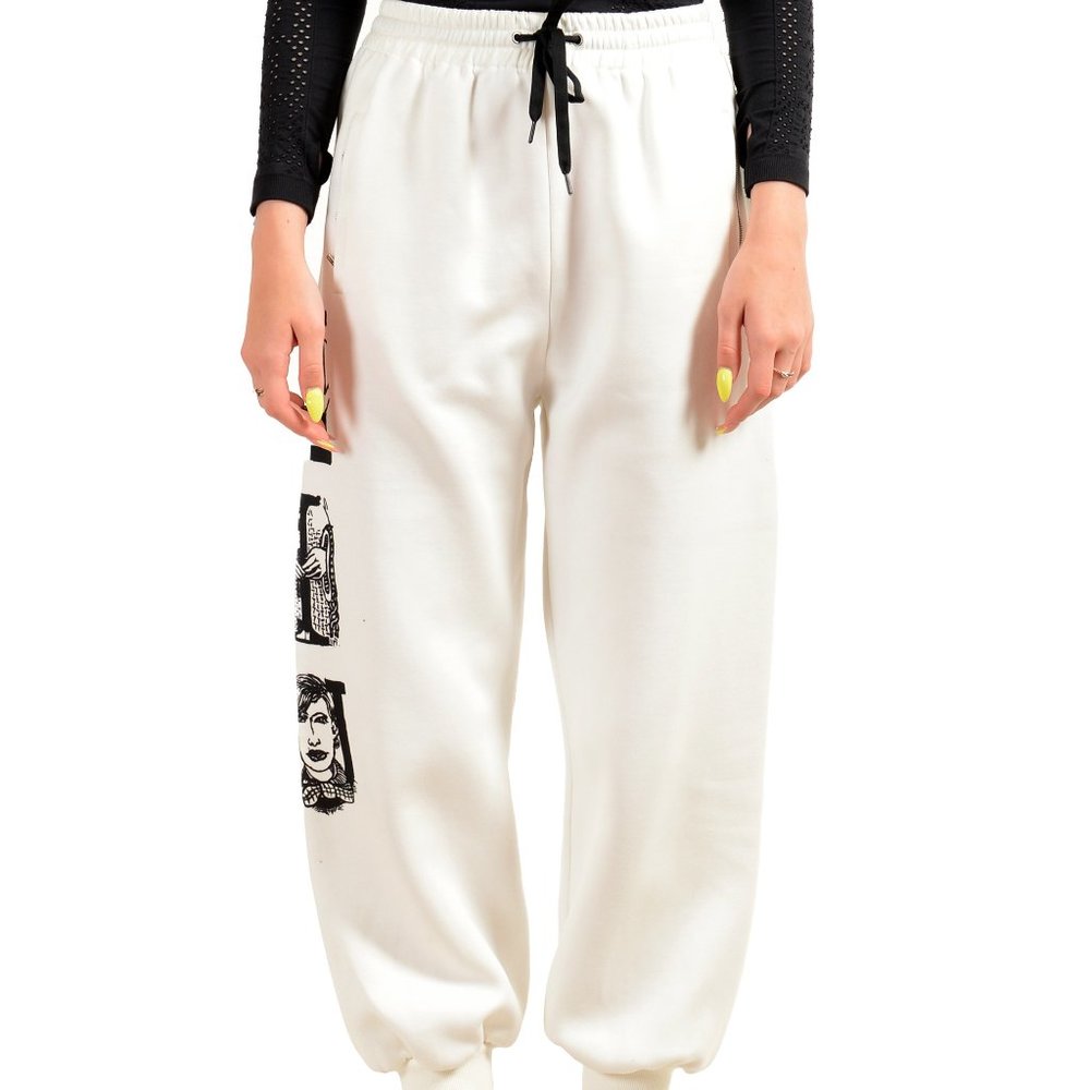 Miu Miu Women's White Sweat Pants US S IT 40